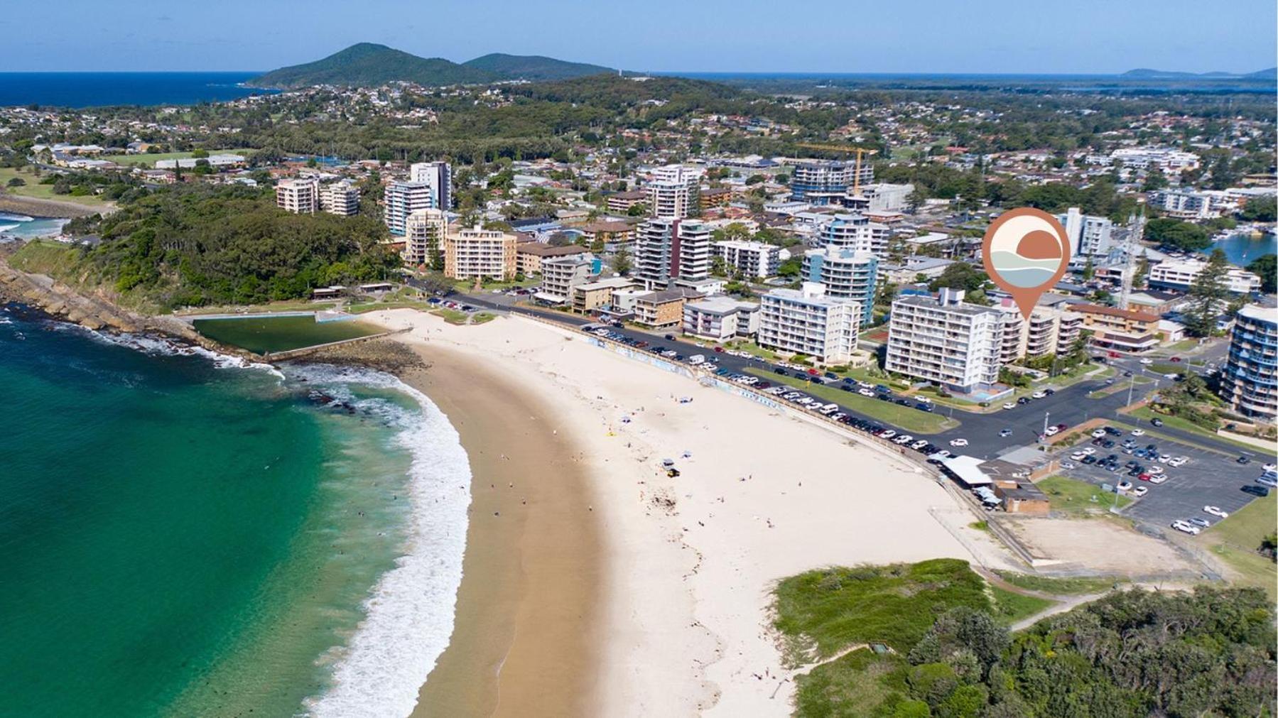 Ferienwohnung Sandbar 401, 1-3 Head Street, Forster Exterior foto